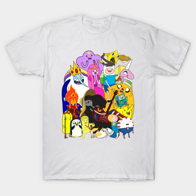 Adventure Time T-Shirt by Plushism